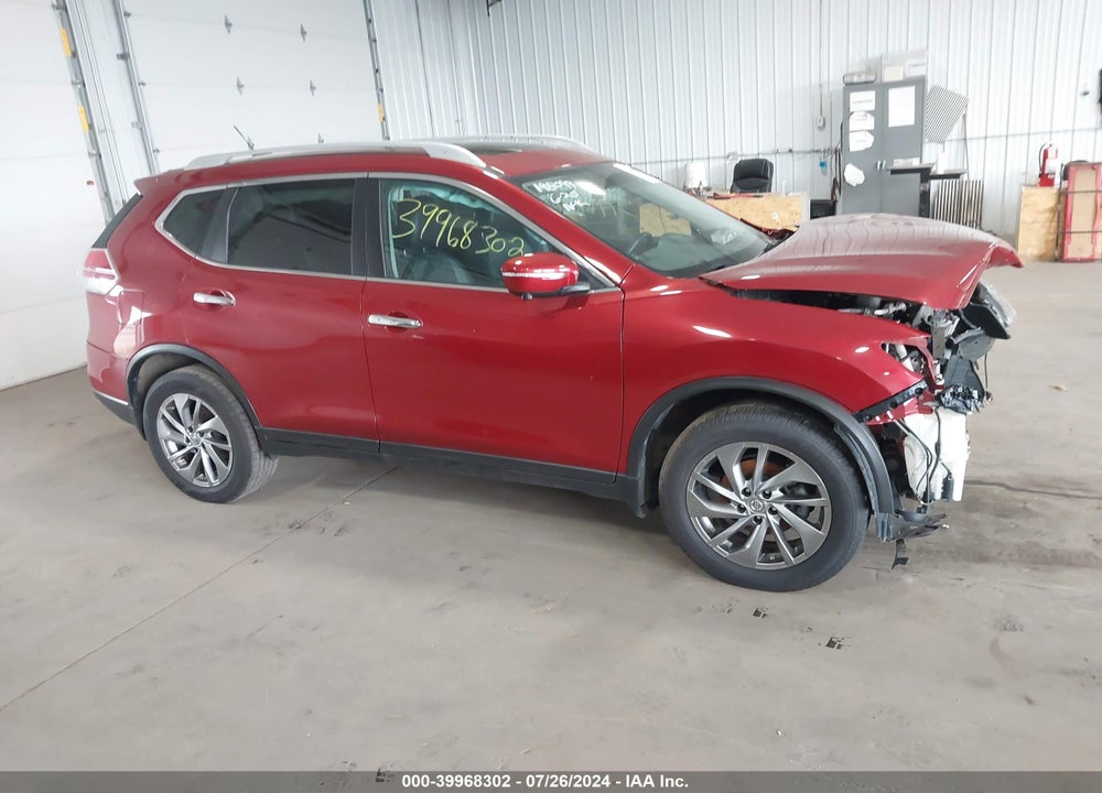 2015 NISSAN ROGUE SL VIN: 5N1AT2MV7FC906856