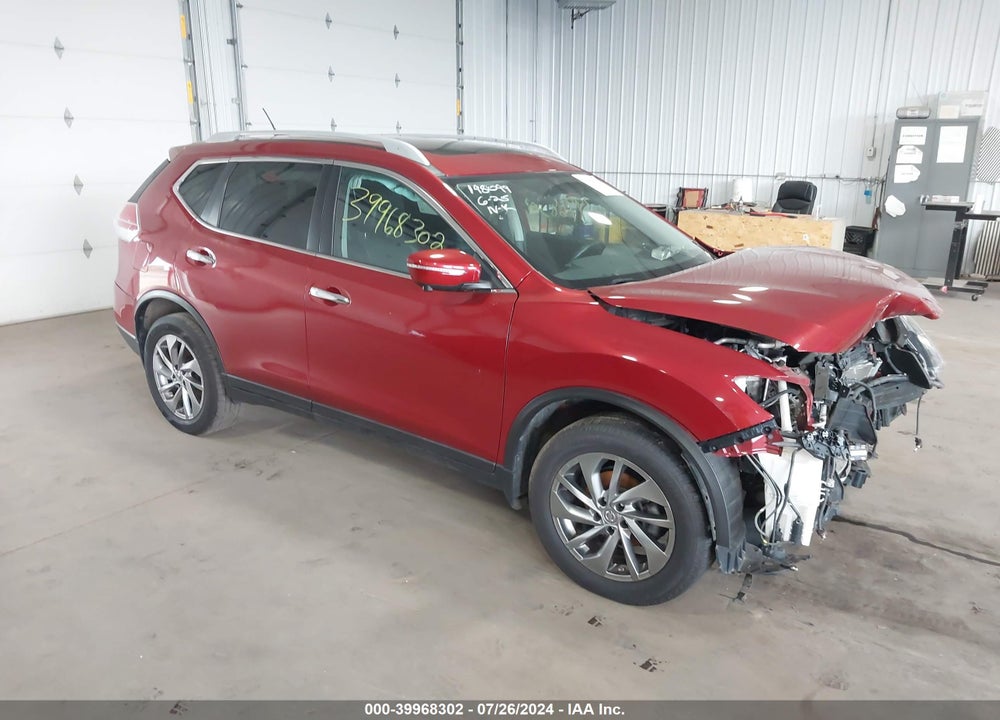 2015 NISSAN ROGUE SL VIN: 5N1AT2MV7FC906856