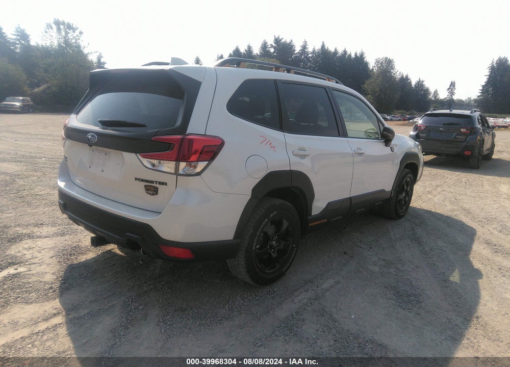 2022 SUBARU FORESTER WILDERNESS VIN: JF2SKALC4NH416321