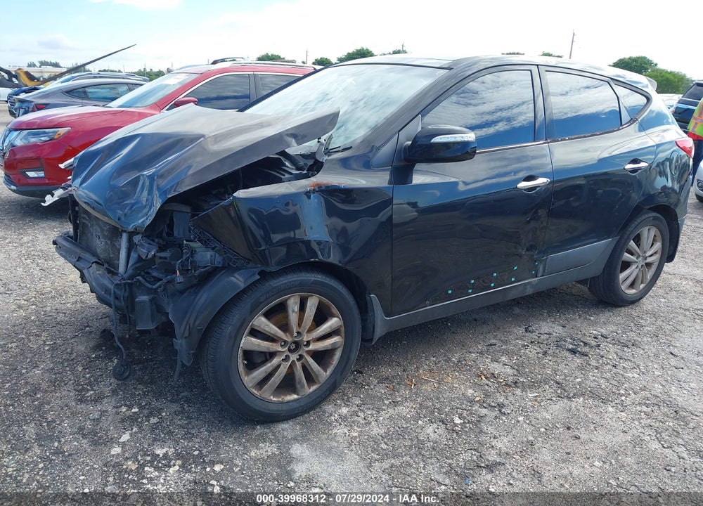 2013 HYUNDAI TUCSON LIMITED VIN: KM8JU3AC2DU600726