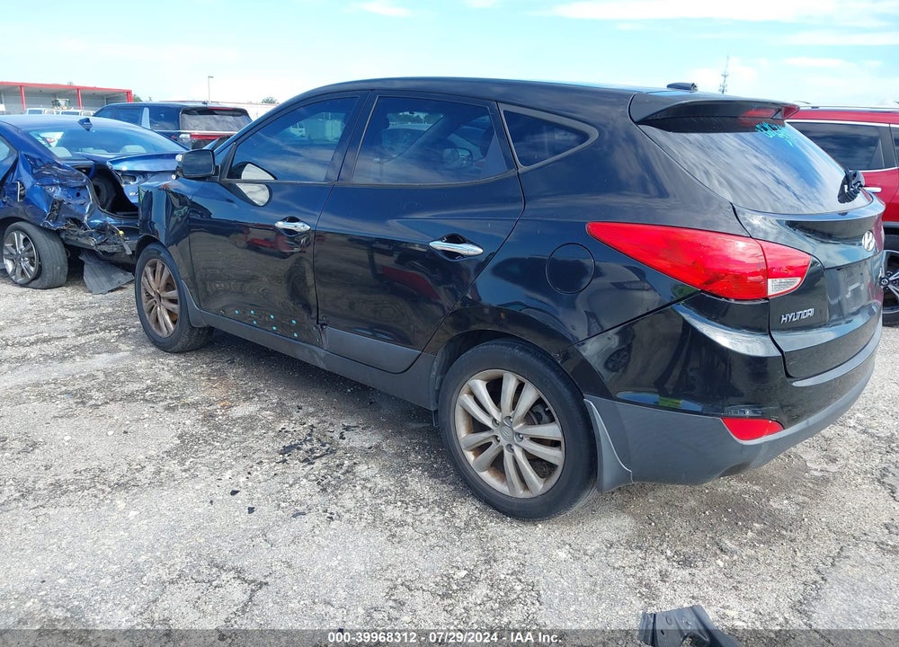 2013 HYUNDAI TUCSON LIMITED VIN: KM8JU3AC2DU600726