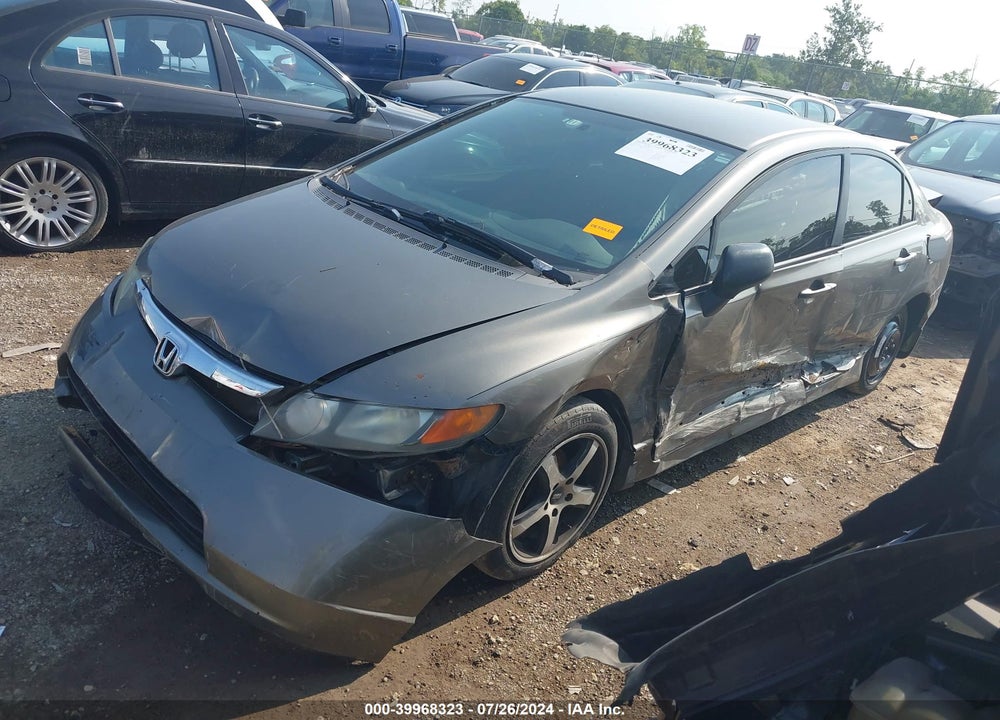 2007 HONDA CIVIC LX VIN: 1HGFA16507L128233