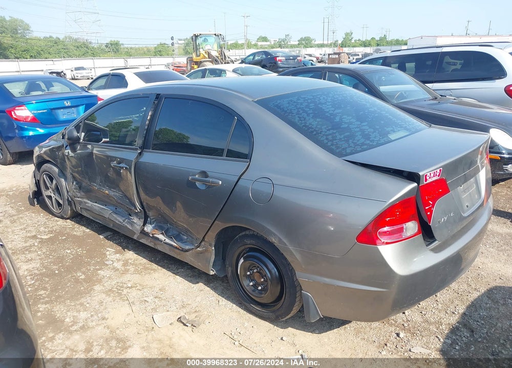 2007 HONDA CIVIC LX VIN: 1HGFA16507L128233
