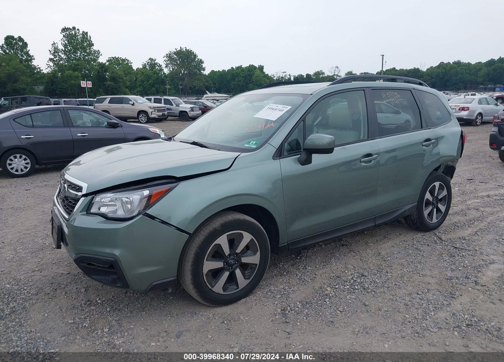2018 SUBARU FORESTER 2.5I PREMIUM VIN: JF2SJAEC3JH466587