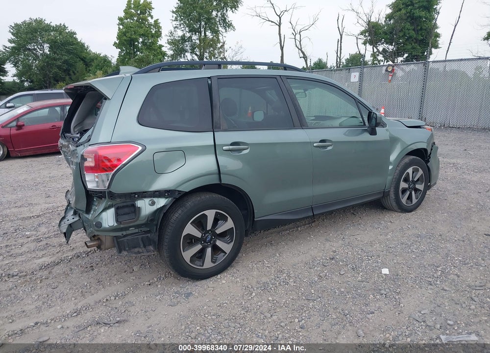 2018 SUBARU FORESTER 2.5I PREMIUM VIN: JF2SJAEC3JH466587