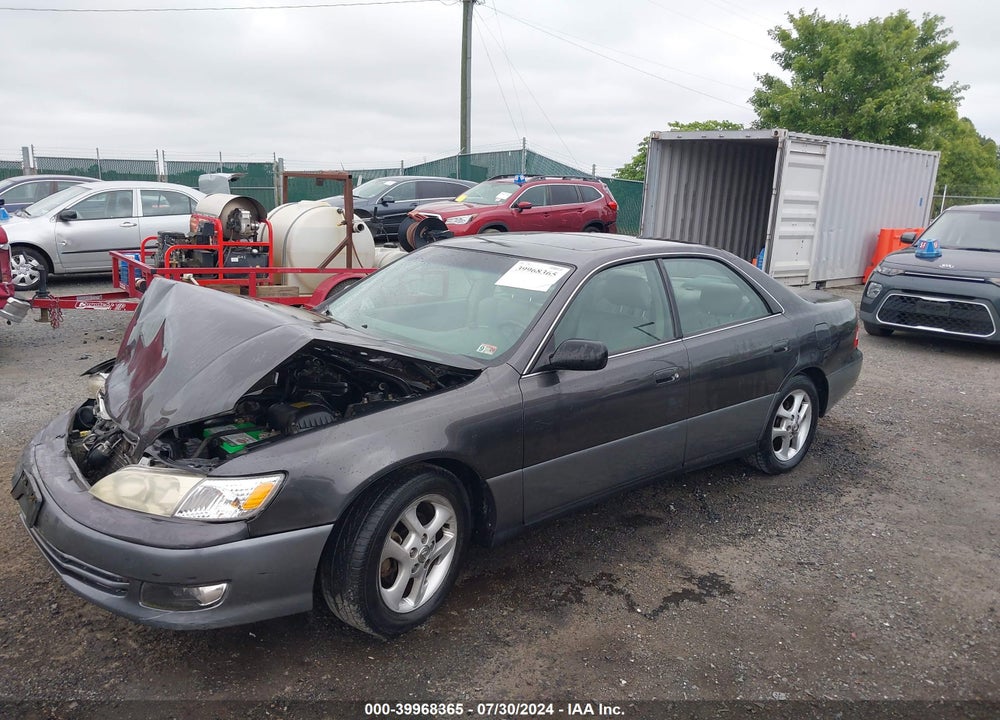 2001 LEXUS ES 300 VIN: JT8BF28G910292736