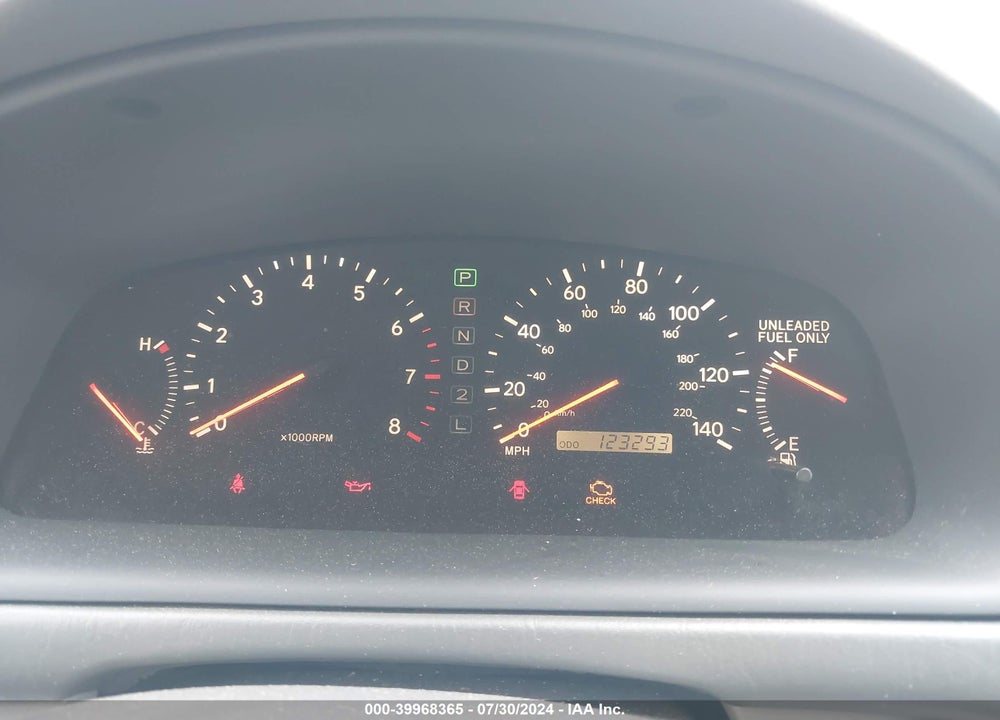 2001 LEXUS ES 300 VIN: JT8BF28G910292736