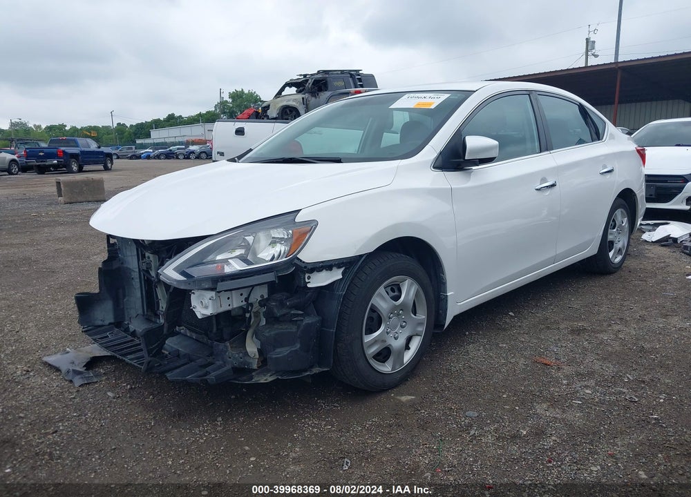 2017 NISSAN SENTRA SV VIN: 3N1AB7AP3HY257290