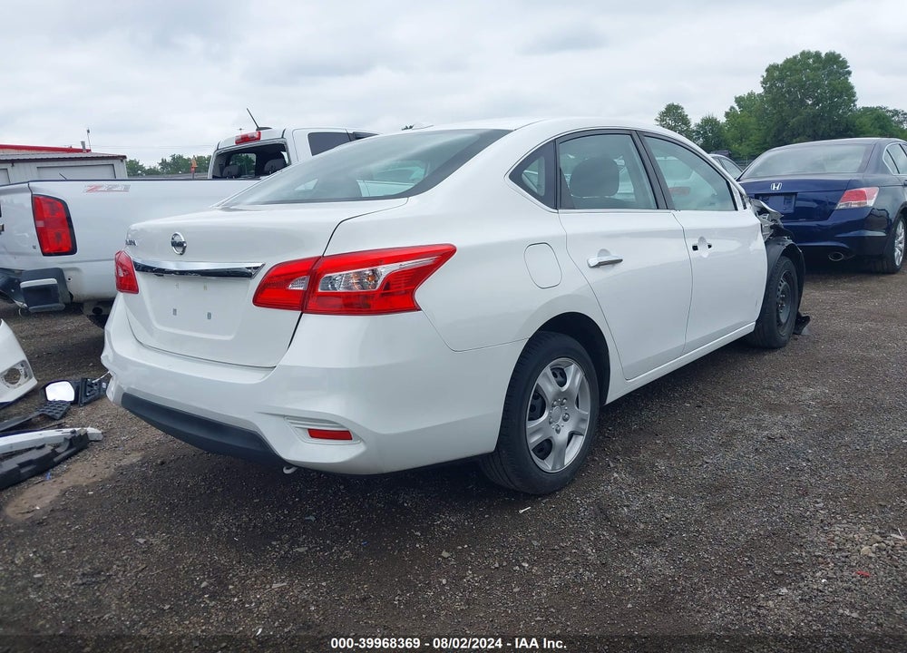 2017 NISSAN SENTRA SV VIN: 3N1AB7AP3HY257290