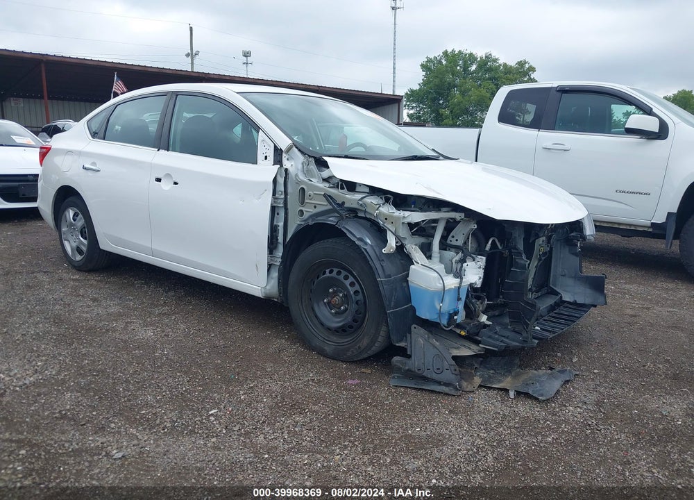 2017 NISSAN SENTRA SV VIN: 3N1AB7AP3HY257290