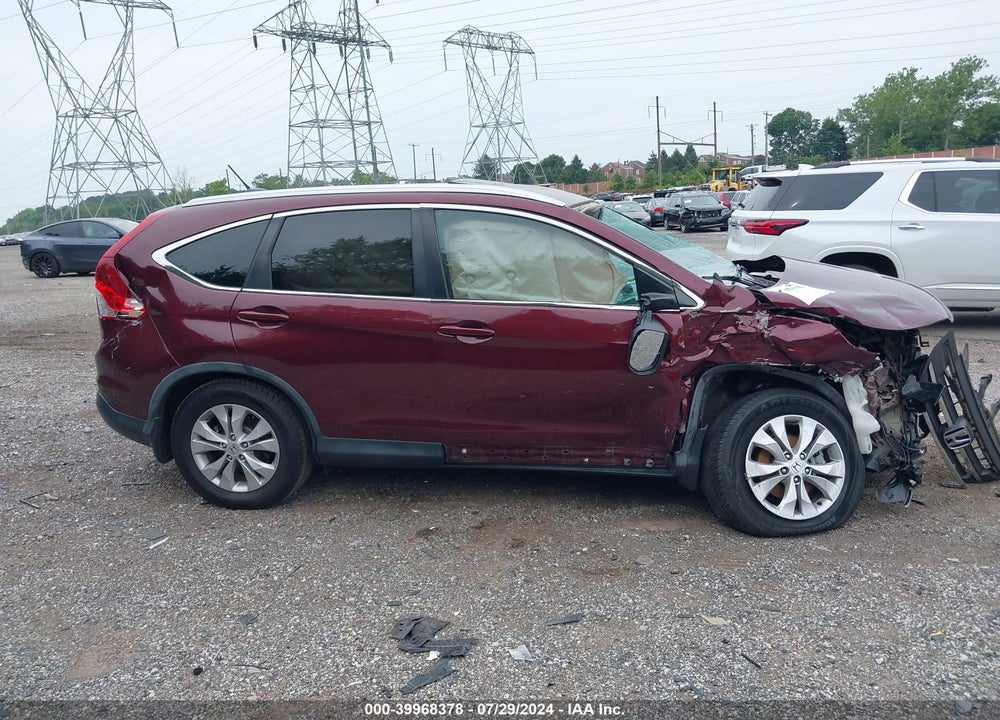2014 HONDA CR-V EX-L VIN: 5J6RM4H74EL078009