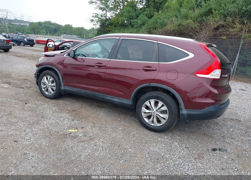 2014 HONDA CR-V EX-L VIN: 5J6RM4H74EL078009
