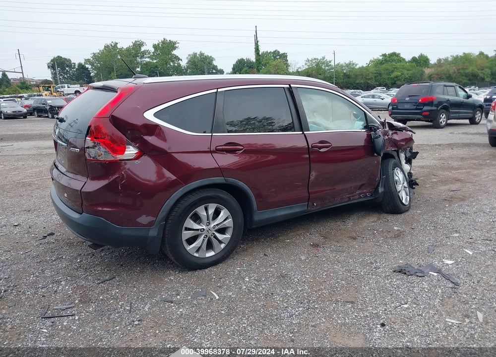 2014 HONDA CR-V EX-L VIN: 5J6RM4H74EL078009