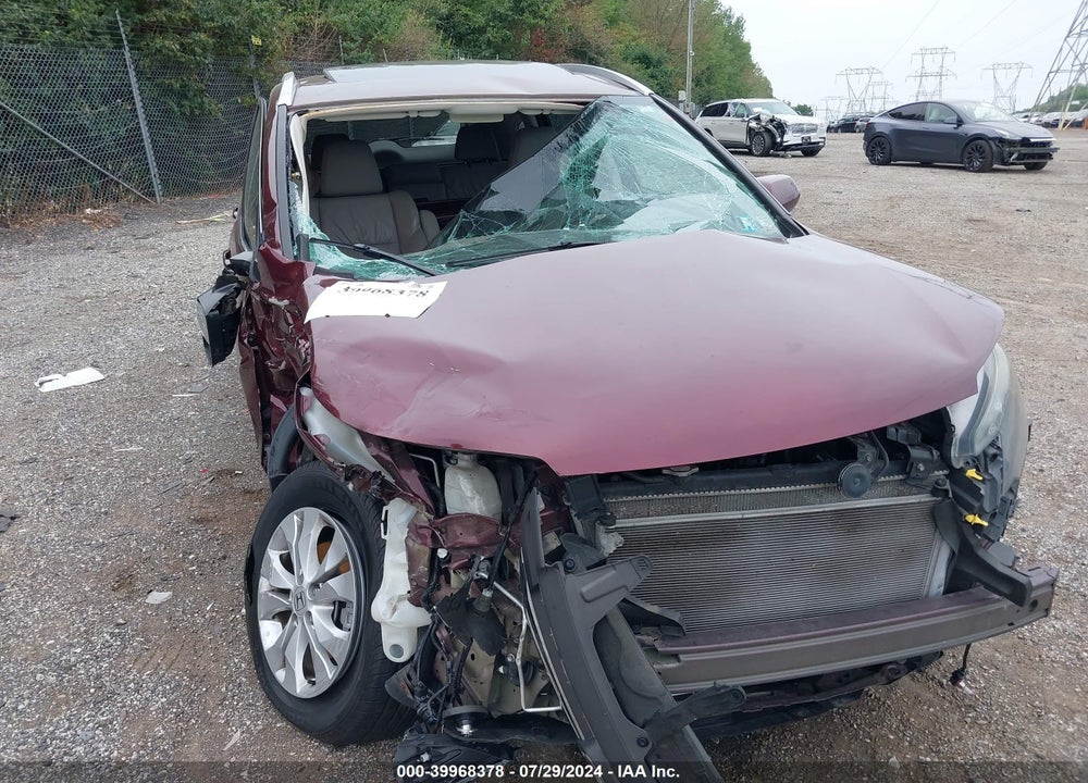 2014 HONDA CR-V EX-L VIN: 5J6RM4H74EL078009
