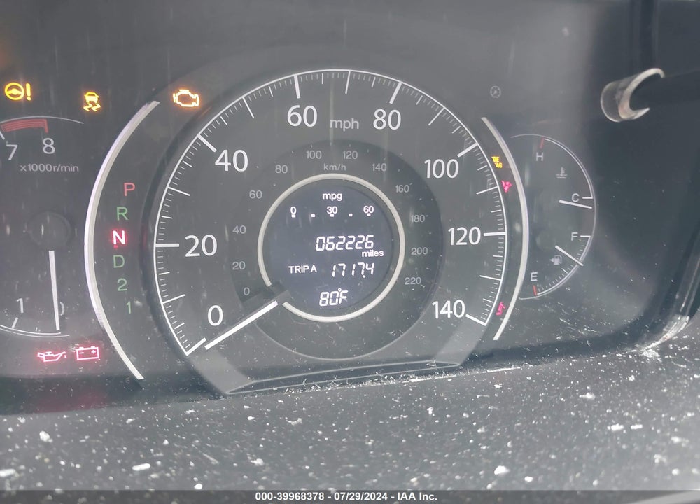 2014 HONDA CR-V EX-L VIN: 5J6RM4H74EL078009