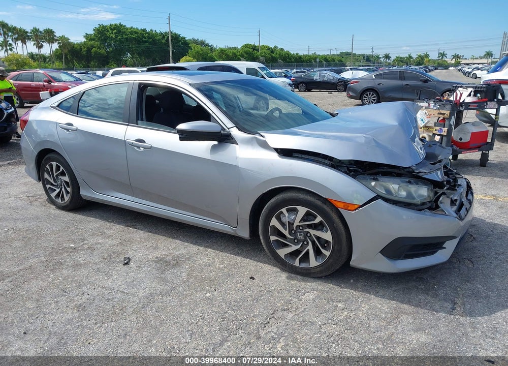 2018 HONDA CIVIC EX VIN: 19XFC2F73JE031575