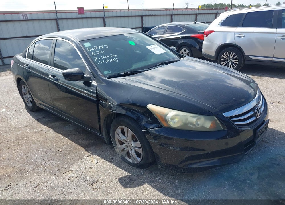 2011 HONDA ACCORD 2.4 SE VIN: 1HGCP2F67BA087765