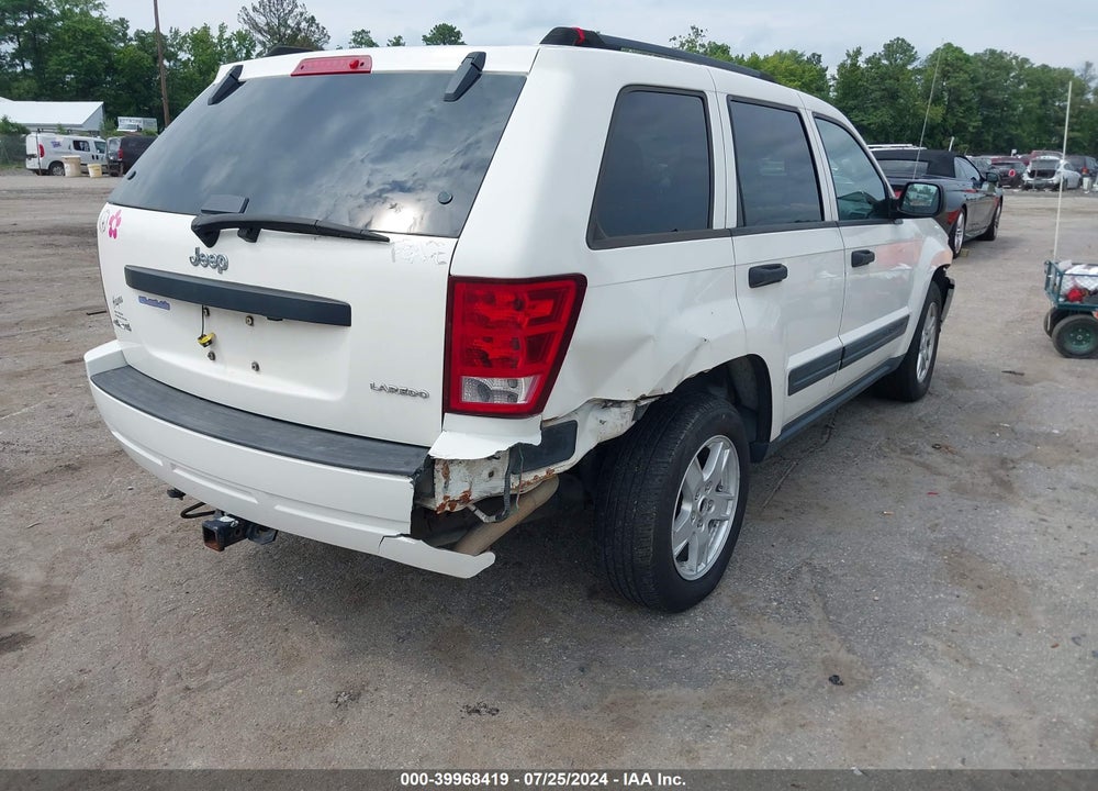 2005 JEEP GRAND CHEROKEE LAREDO VIN: 1J4GR48K15C664096