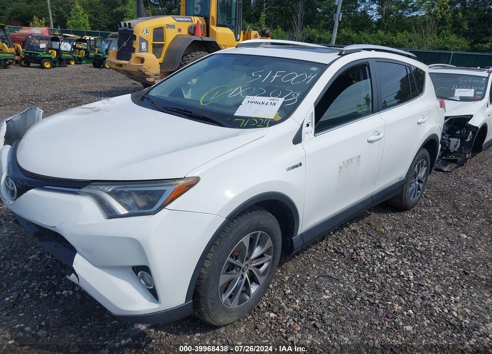 2016 TOYOTA RAV4 HYBRID XLE VIN: JTMRJREV8GD020755