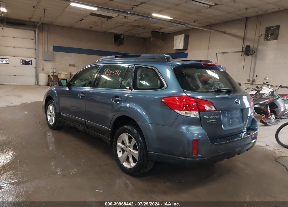 2014 SUBARU OUTBACK VIN: 4S4BRBAC9E3210293