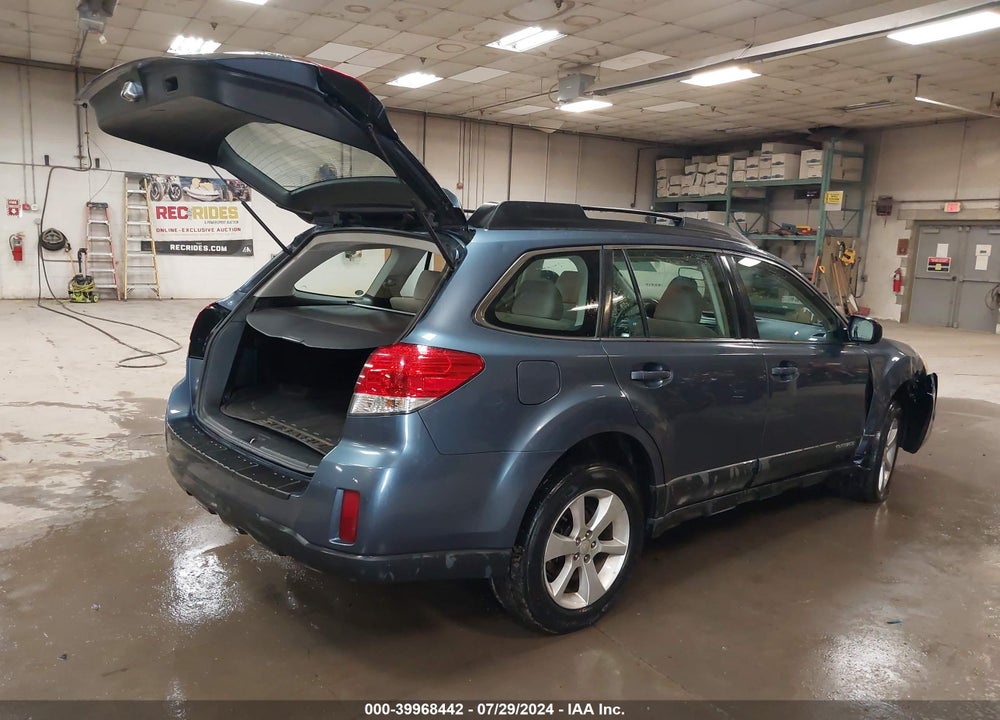 2014 SUBARU OUTBACK VIN: 4S4BRBAC9E3210293