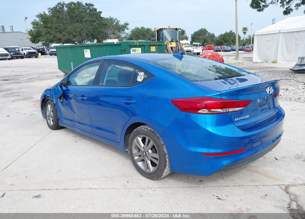2017 HYUNDAI ELANTRA VALUE EDITION VIN: 5NPD84LF8HH180604
