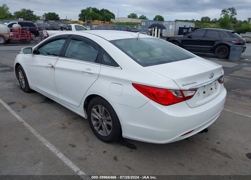 2011 HYUNDAI SONATA GLS VIN: 5NPEB4AC6BH190909