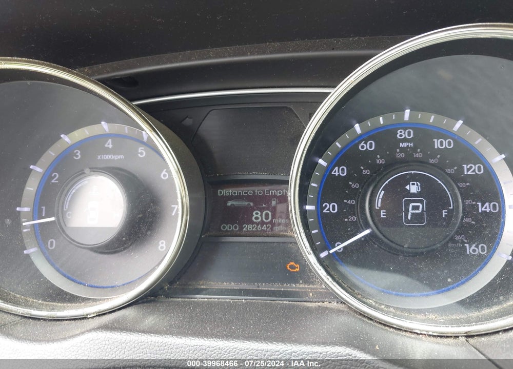 2011 HYUNDAI SONATA GLS VIN: 5NPEB4AC6BH190909