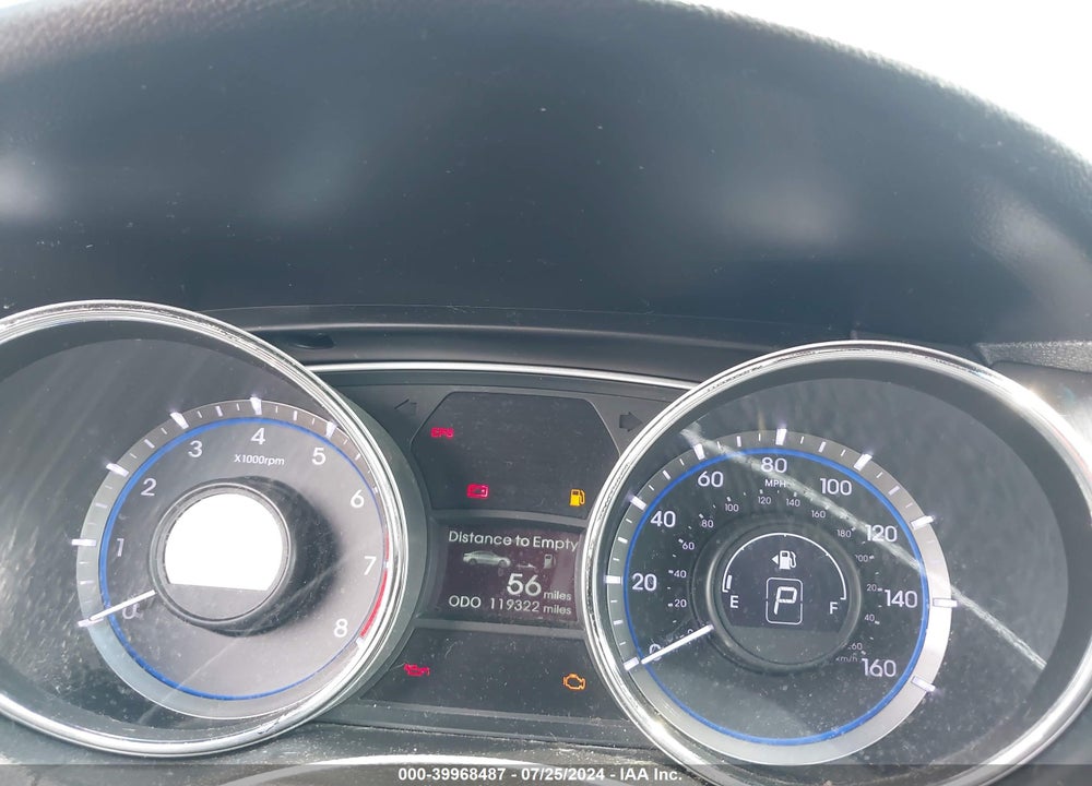 2013 HYUNDAI SONATA GLS VIN: 5NPEB4AC9DH754538