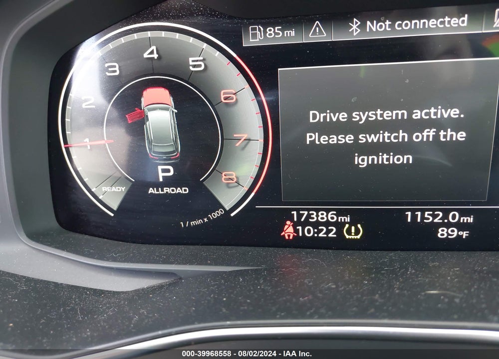2022 AUDI A6 ALLROAD PREMIUM PLUS 55 TFSI QUATTRO S TRONIC VIN: WAU72BF28NN067546