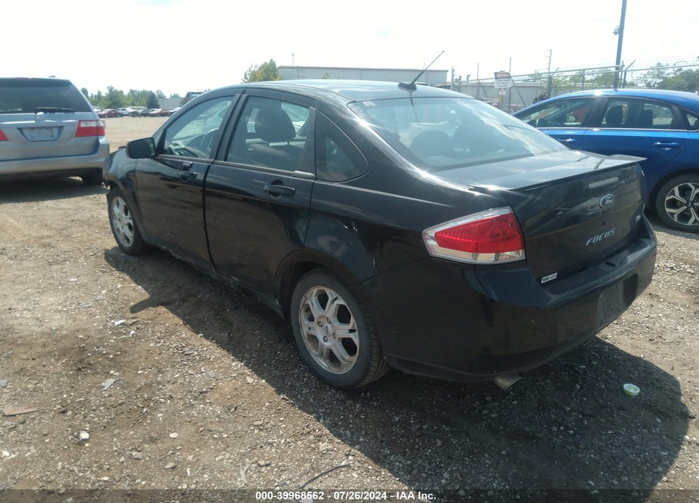 2009 FORD FOCUS SES VIN: 1FAHP36N69W177560
