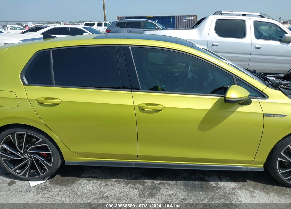 2022 VOLKSWAGEN GOLF GTI 2.0T AUTOBAHN VIN: WVW587CD9NW133849