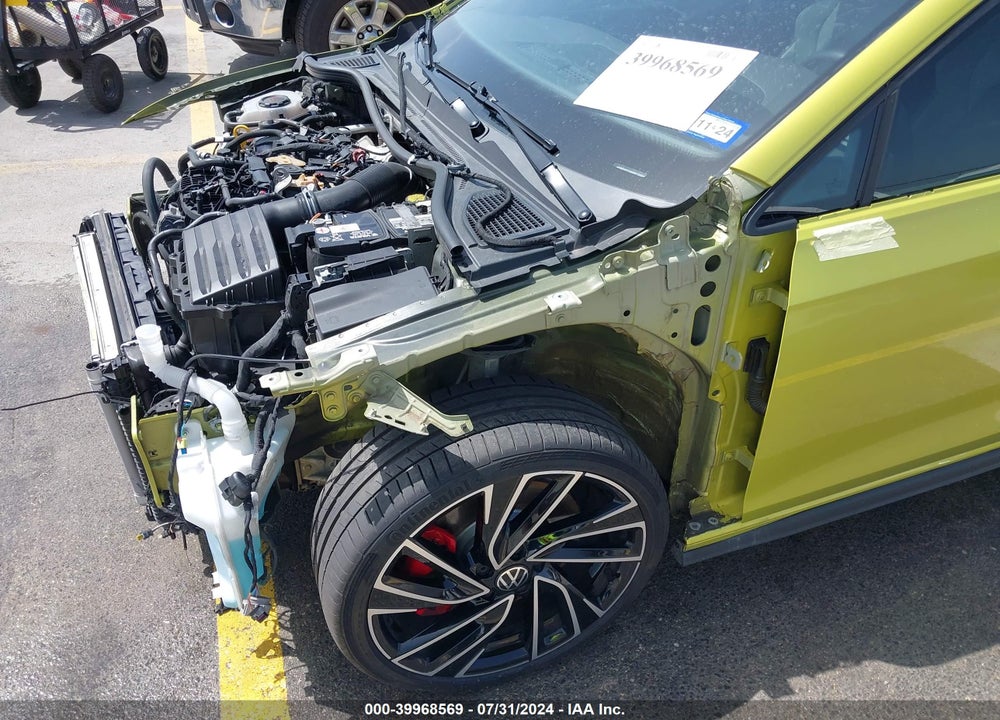 2022 VOLKSWAGEN GOLF GTI 2.0T AUTOBAHN VIN: WVW587CD9NW133849