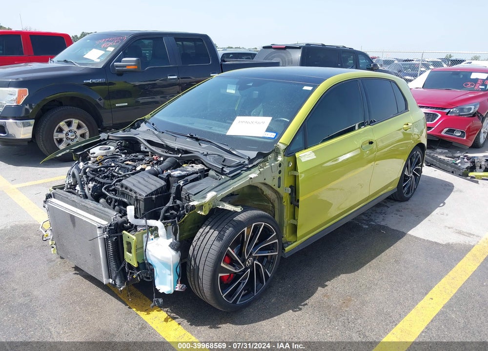 2022 VOLKSWAGEN GOLF GTI 2.0T AUTOBAHN VIN: WVW587CD9NW133849