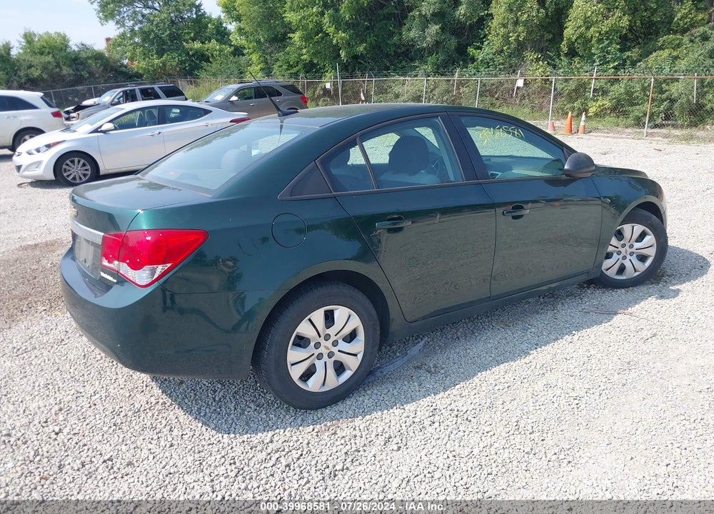 2014 CHEVROLET CRUZE LS AUTO VIN: 1G1PA5SH6E7278128