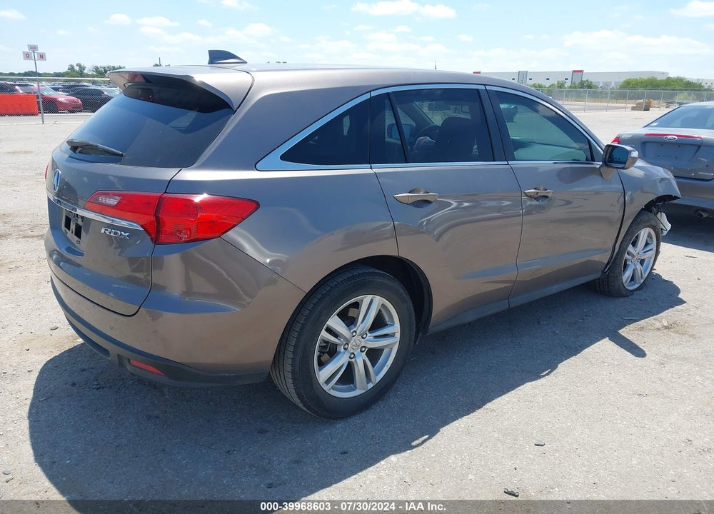 2013 ACURA RDX VIN: 5J8TB3H52DL012729