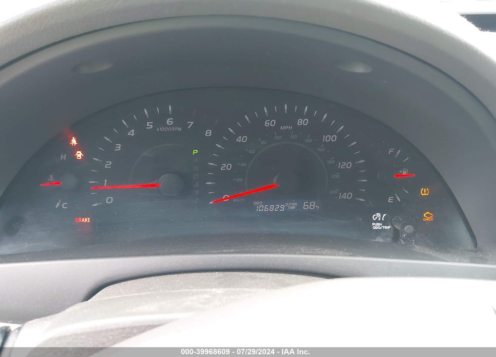 2008 TOYOTA CAMRY LE VIN: 4T4BE46K38R041559