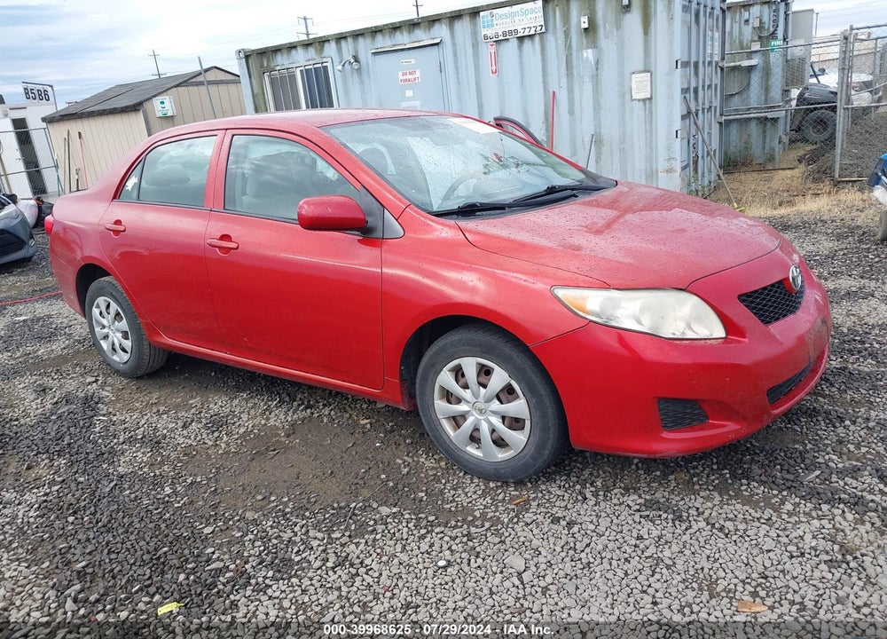 2009 TOYOTA COROLLA LE VIN: JTDBL40E49J047171