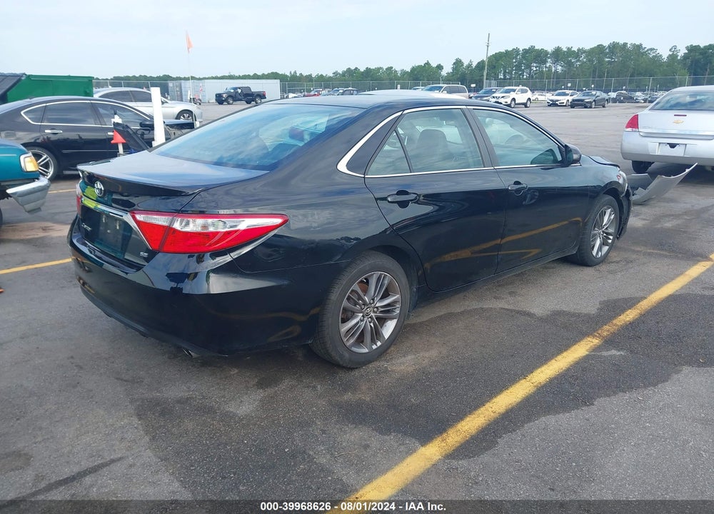 2015 TOYOTA CAMRY SE VIN: 4T1BF1FK6FU891544