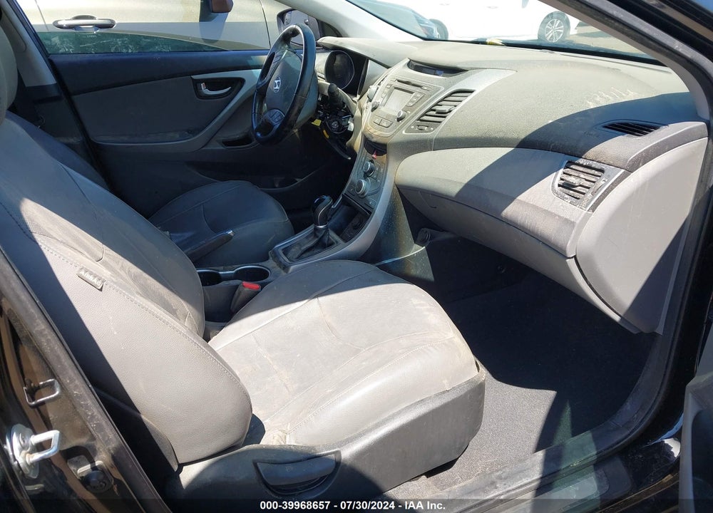 2014 HYUNDAI ELANTRA LIMITED VIN: 5NPDH4AE6EH496038