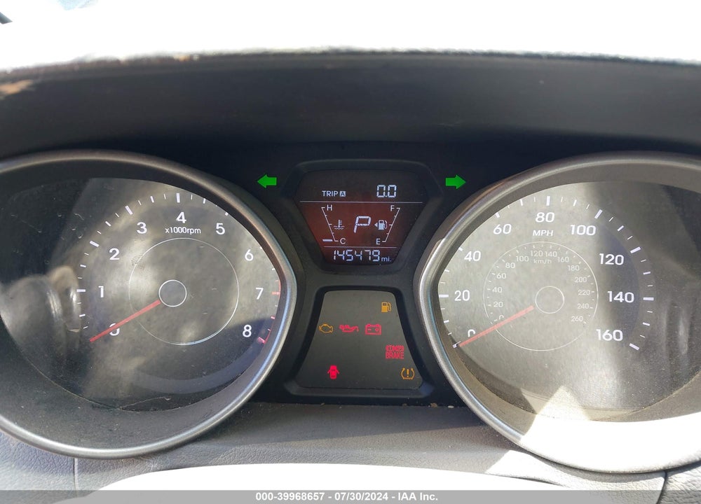 2014 HYUNDAI ELANTRA LIMITED VIN: 5NPDH4AE6EH496038