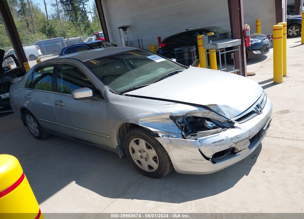 2007 HONDA ACCORD 2.4 LX VIN: 1HGCM56487A003095