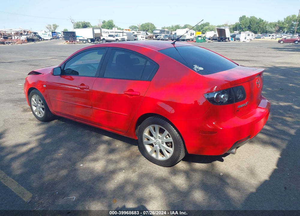 2008 MAZDA 3 I VIN: JM1BK32F881862197