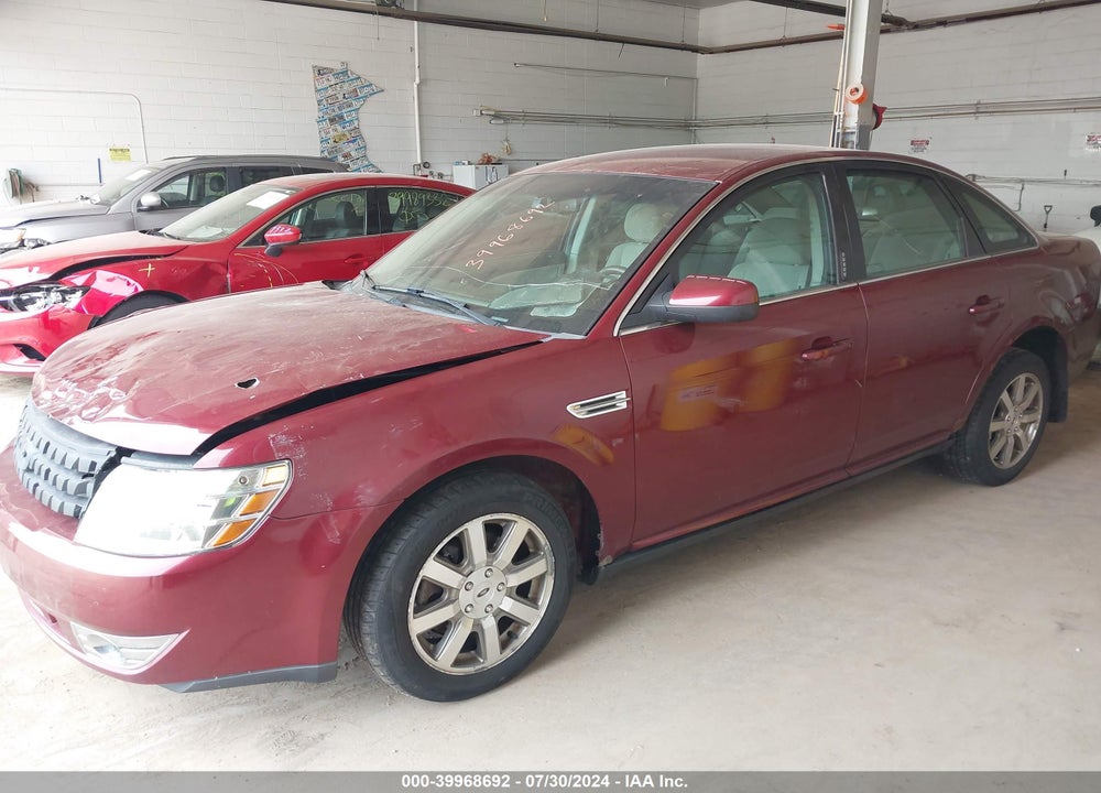 2008 FORD TAURUS SEL VIN: 1FAHP24W28G146708