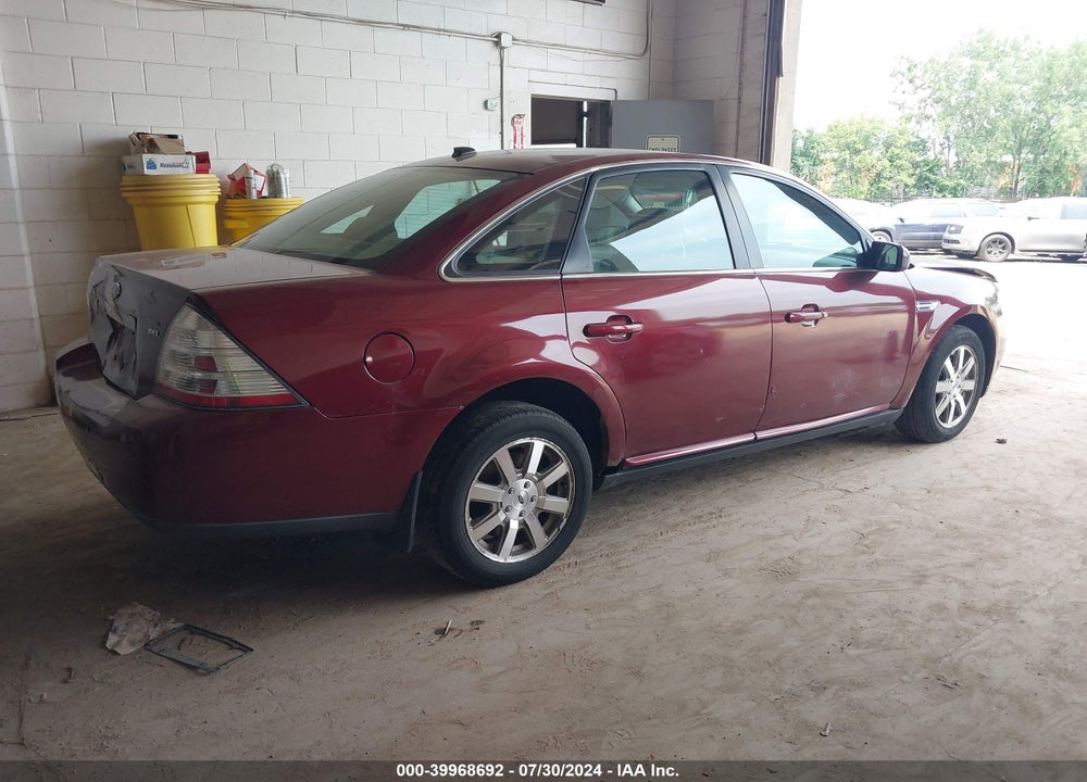 2008 FORD TAURUS SEL VIN: 1FAHP24W28G146708