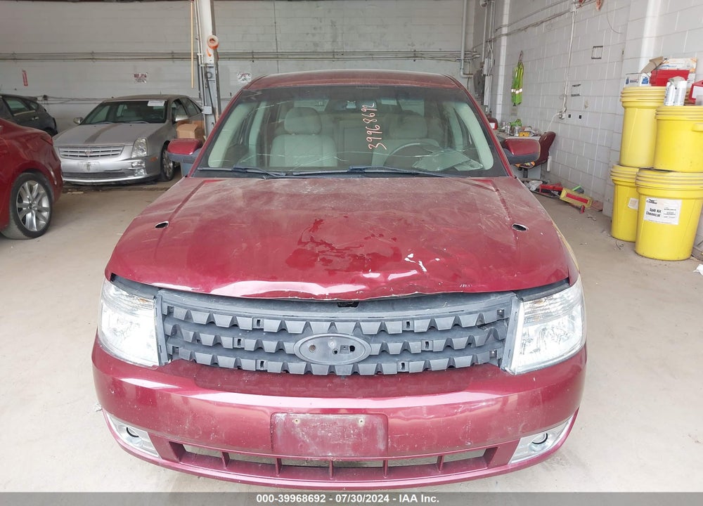 2008 FORD TAURUS SEL VIN: 1FAHP24W28G146708