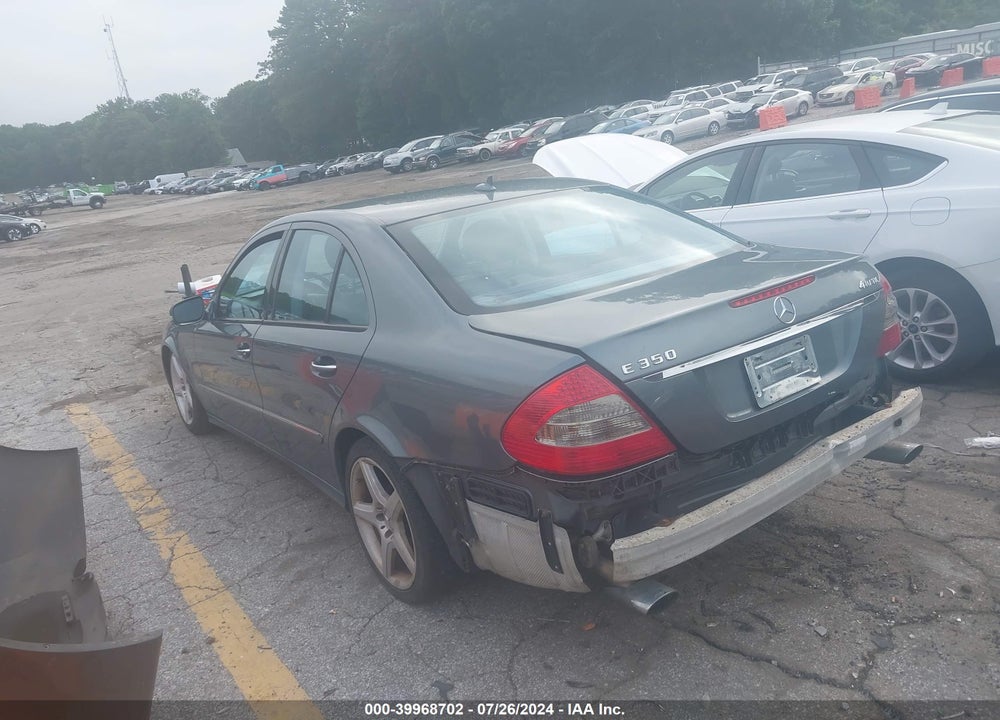 2009 MERCEDES-BENZ E 350 4MATIC VIN: WDBUF87XX9B427607