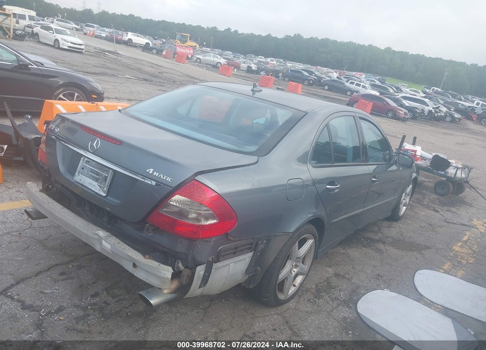2009 MERCEDES-BENZ E 350 4MATIC VIN: WDBUF87XX9B427607