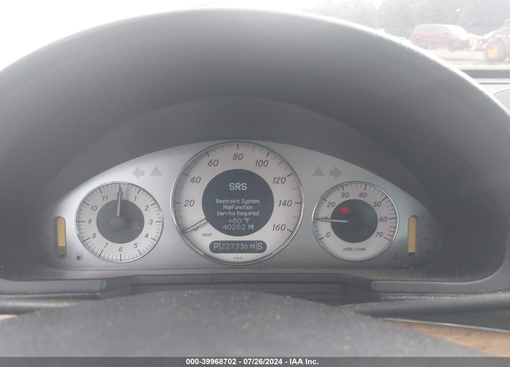 2009 MERCEDES-BENZ E 350 4MATIC VIN: WDBUF87XX9B427607