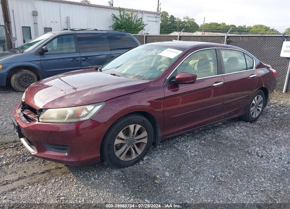 2013 HONDA ACCORD LX VIN: 1HGCR2F33DA179569